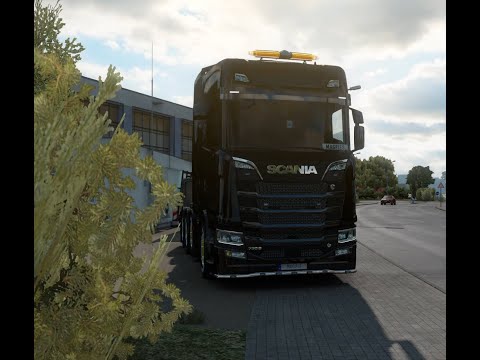 Euro Truck Simulator 2: Vive la France! | Marseille - Ajaccio | Scania S H.Roof (730hp, 8x4 Chassis)