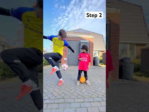 BABY RONALDO LEARNS VIRAL FOOTBALL SKILL!!