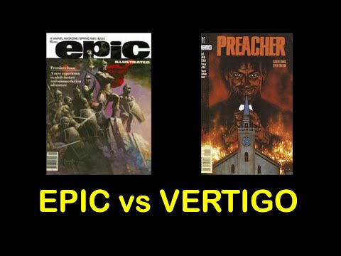 Which was best? Marvel's Epic or DC's Vertigo?