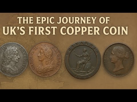 The Epic Journey of Britain’s First Copper Coin | From 1672 to Modern Era