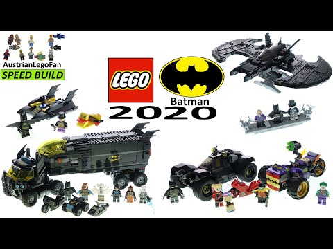 All LEGO Batman 2020 Sets Compilation - Lego Speed Build