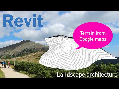Revit Architecture - Terrain from google map