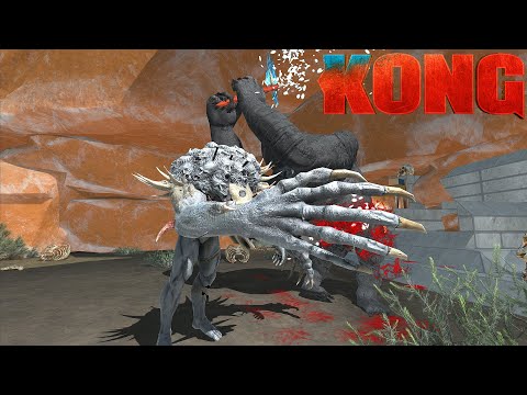 Scourge Vs Kong In the hollow earth Movie style ! - Animal Revolt Battle Simulator