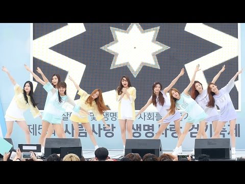 [4K] [160904] 구구단 gugudan - 원더랜드 Wonderland (평촌중앙공원 사람사랑 생명사랑 걷기축제) 전체 직캠/Fancam by PIERCE