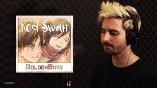 Attack on Titan - "Red Swan" (Season 3 Opening FULL) - YOSHIKI feat. HYDE | ENGLISH ver | GoldenBoys