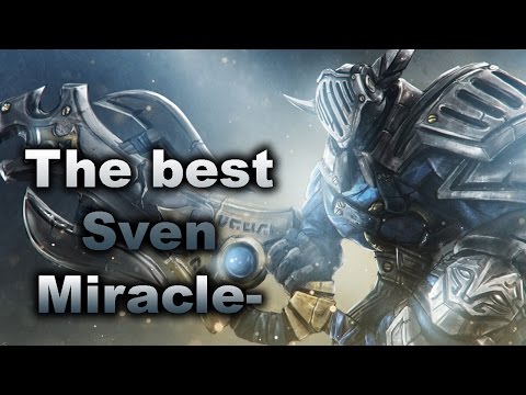 Miracle- Best Sven I have ever seen - Ranked Gameplay