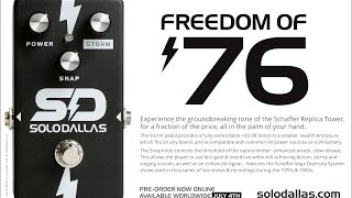 Video thumbnail for SD Sound Bites: Solodallas Storm on Tweed Amp by SoloDallas