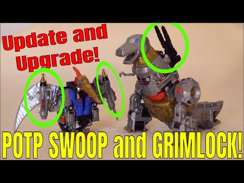 UPDATE - POTP Grimlock Nonnef Blaster and Swoop Shapeways Missiles - GotBot True Review NUMBER 446