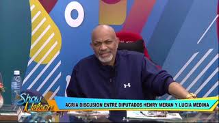 Fuerte comentario de Nelson Javier por discusión entre Henry Merán y Lucía Medina