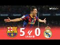 Barcelona 5 x 0 Real Madrid ● La Liga 10/11 Extended Goals & Highlights with Stadium Sound ᴴᴰ