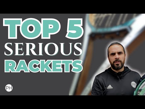 TOP 5 SERIOUS TENNIS RACKETS | Tennis Racket Review | PH Tennis