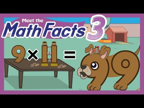 Meet the Math Facts Multiplication & Division - 9 x 11 = 99