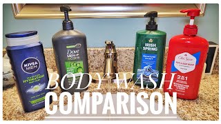 Best Men's Body Wash Soap / Gel Nivea, Dove Irish Spring or 