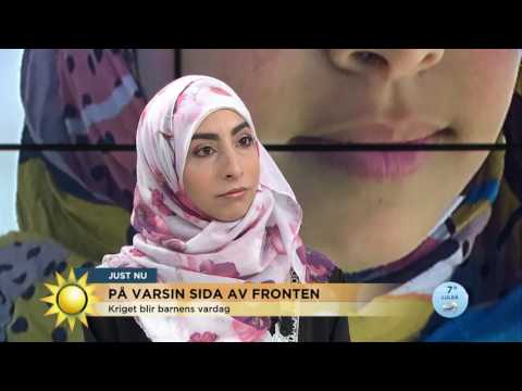 Här är kriget barnens vardag - Nyhetsmorgon (TV4)