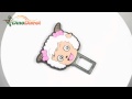 Cute Pleasant Goat Cartoon Vehicle Car Auto Safety Seat Belt Buckles Dinodirect