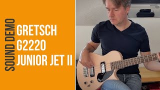 Video thumbnail for Gretsch G2220 Electromatic Junior Jet Bass II - Sound Demo (no talking) by Bass Bonedo