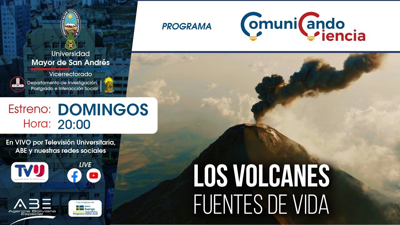 Miniatura del video: Los Volcanes, Fuentes de vida, parte 1