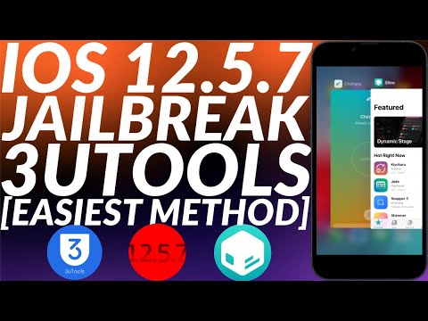 How to Jailbreak iOS 12.5.7 3utools | 3utools iOS 12.5.7 Jailbreak | Jailbreak iPhone 6/6+/5S