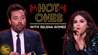 Selena Gomez and Jimmy Cry While Eating Spicy Wings (Hot Ones)