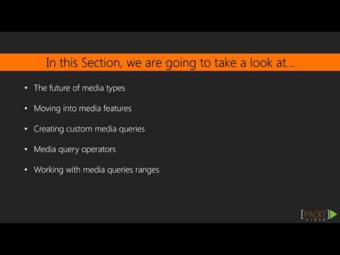 RWD Advancing your Design to the Modern Web The Future of Media Types | packtpub com