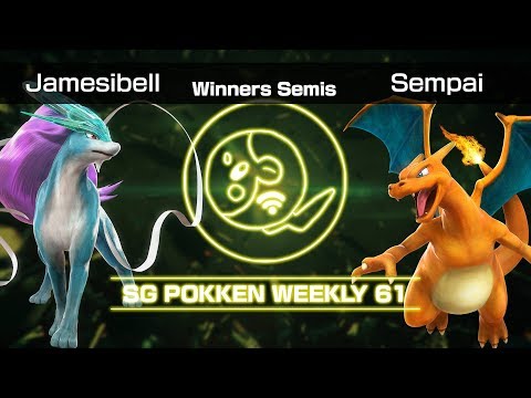 SGPW v. 61 -  Pokkén DX Winners Semis: Jamesibell (Suicune) vs. Sempai (Charizard)