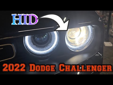 2022 Dodge Challenger Hid ballast replacement Remove headlights Fix
