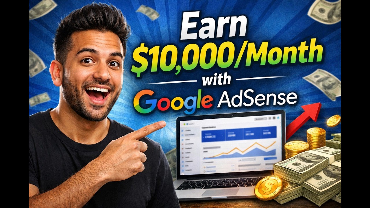 How I Made $10,000/Month with AdSense (Step-by-Step Guide)