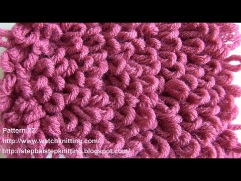 Stitch 22- Loop stitch