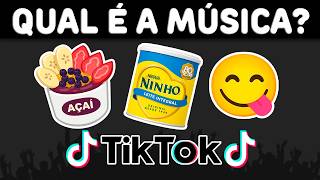 🎵 ADIVINHE A MÚSICA DO TIKTOK com EMOJIS ✨ Desafio Musical - QUEM ESTÁ CANTANDO!