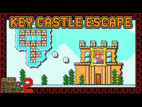 Super Mario Maker 2 - Key Castle Escape