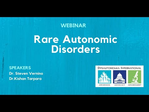, title : 'Rare Autonomic Disorders-Steven Vernino, MD, PhD & Kishan Tarpara, DO'