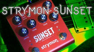 Video thumbnail for Strymon Sunset Dual Overdrive Pedal Demo & Review (Stompbox Saturday Ep.111) by Sean Pierce Johnson