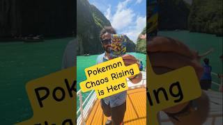 Opening Pokémon Chaos Rising at the Most Chaotically Beautiful Place 🌪️✨#pokemon #pokemonchannel