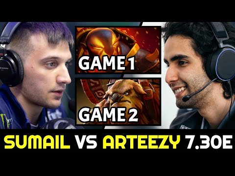SUMAIL vs ARTEEZY on 7.30e New Patch (2 Games in a Row)
