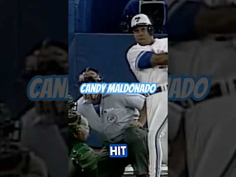 The Sweet Success of Candy Maldonado #mlb #baseball #bluejays #giants