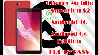 Cherry Mobile Superion S2 Android G Edition Android 10 Google Account Bypass No PC