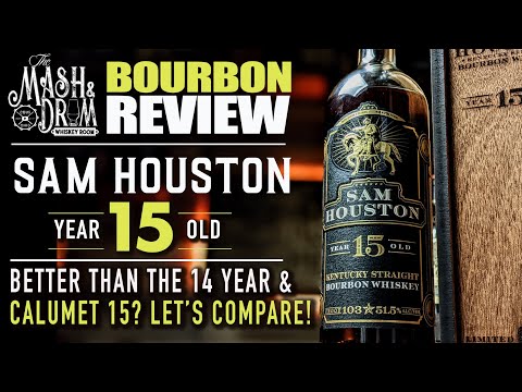 Sam Houston 15 Year Bourbon Review! Better than the 14 year & Calumet 15?