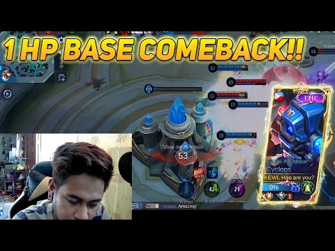 THE MOST SATISFYING COMEBACK EVER IN SEASON20 | TOP GLOBAL CYCLOPS VS REVAMPED HEROES - MLBB