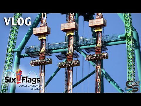 The Craziest Drop Tower Experience Ever: Zumanjaro & Kingda Ka DUELING!
