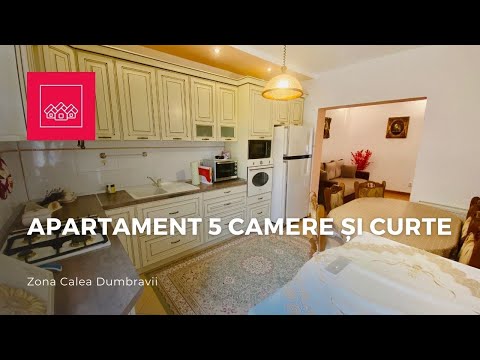 Apartament 5 camere de inchiriat in Sibiu - Calea Dumbravii - curte