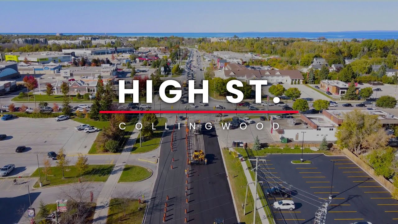 High St. Collingwood, Resurfacing | Ashland Construction Group Ltd.