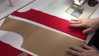 Sewing lined bomber jacket 7 - Lining construction