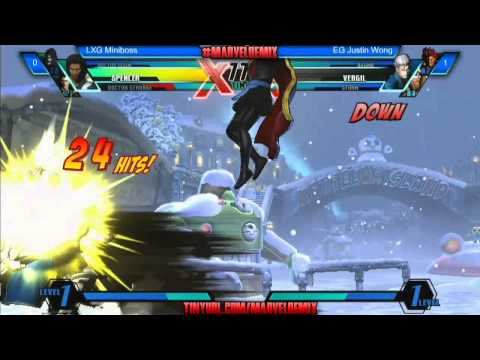 #35 Marvel Remix: UMvC3 - LXG Miniboss vs EG Justin Wong