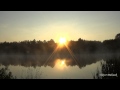 Солнце встает рассвет туман над водой природа релакс медитация музыка йога сон 