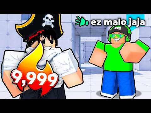 TROLEANDO a un YOUTUBER como NOOB en Rivals