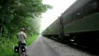preview picture of video 'Great Allegheny Passage railtrail and the Western MD Railroad'