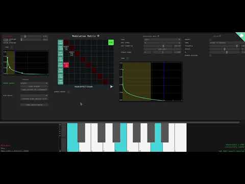 Walkthrough + Demo of my Browser-Based FM Synthesizer