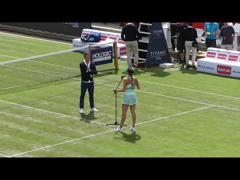 Belinda Bencic vs. Jule Niemeier 14 Juni 2022 Tennis Spiel Turnier in Berlin