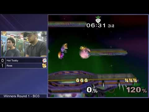 GSS 117 SSBM - Hot Toddy (Jigglypuff) vs. Ross (Fox) - Melee WR1