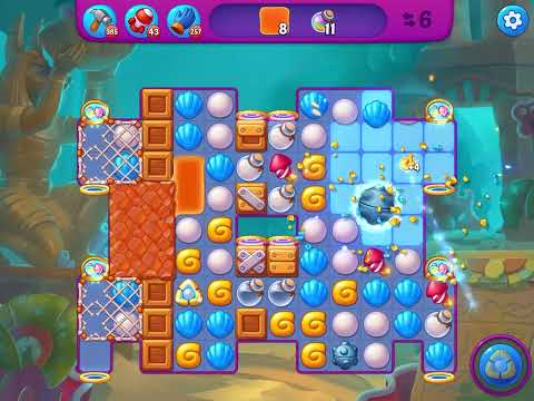 Fishdom Very Hard level 6231 no boosters フィッシュダム ベリーハード [Friend's]